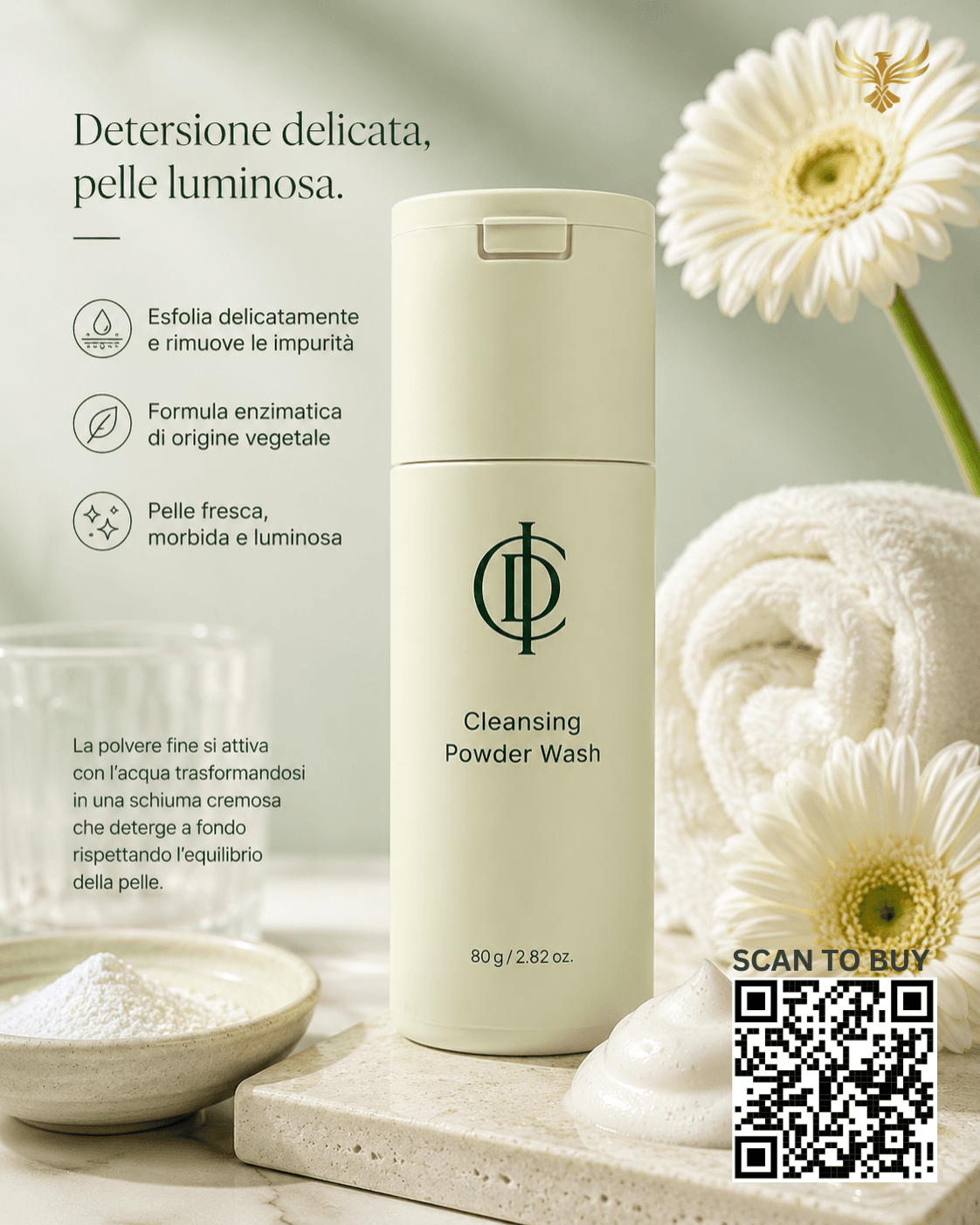 ICD Cleansing Powder Wash